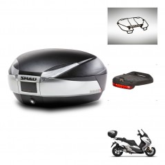 SHAD Baul SH48 + soporte montaje accesorios TITANIUM PREMIUM KIT-445533