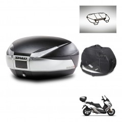 SHAD Baul SH48 + soporte montaje accesorios TITANIUM PREMIUM KIT-445534