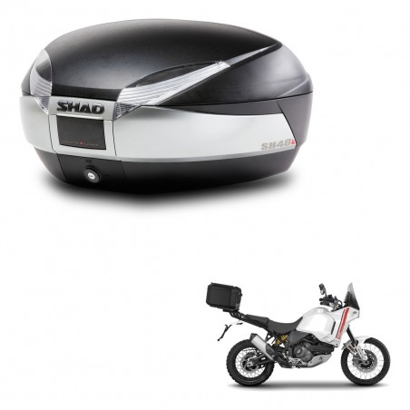 SHAD Baul SH48 + soporte montaje TITANIUM PREMIUM KIT-445552