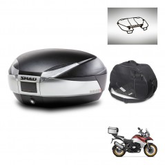 SHAD SH48 trunk + mounting bracket accessories TITANIUM PREMIUM KIT-445606