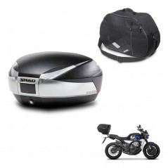 SHAD SH48 trunk + mounting bracket internal bag TITANIUM PREMIUM KIT-445626
