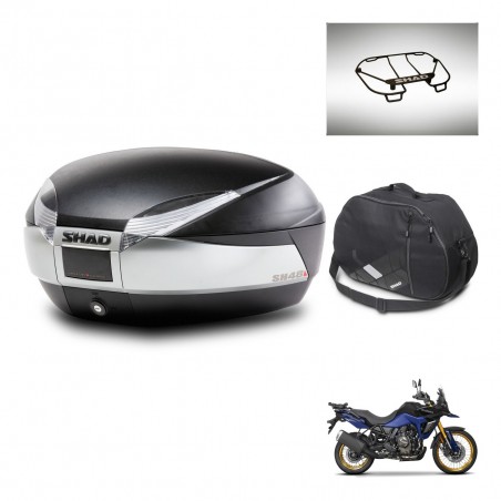 SHAD Baul SH48 + soporte montaje accesorios TITANIUM PREMIUM KIT-445638