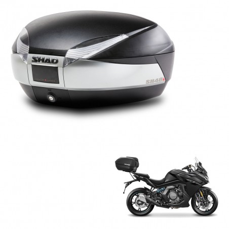 SHAD Baul SH48 + soporte montaje TITANIUM PREMIUM KIT-445656