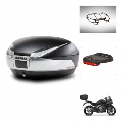 SHAD Baul SH48 + soporte montaje accesorios TITANIUM PREMIUM KIT-445661
