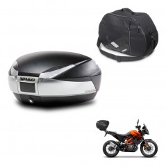 SHAD SH48 trunk + mounting bracket internal bag TITANIUM PREMIUM KIT-445674