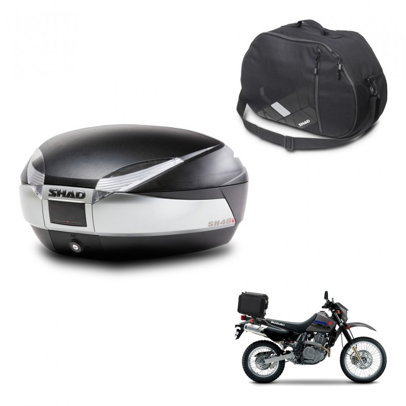 SHAD SH48 trunk + mounting bracket internal bag TITANIUM PREMIUM KIT-445690