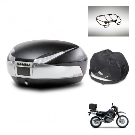 SHAD Baul SH48 + soporte montaje accesorios TITANIUM PREMIUM KIT-445694