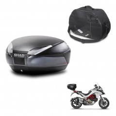 SHAD SH48 trunk + mounting bracket internal bag DARK GREY PREMIUM KIT-445730