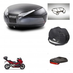 SHAD SH48 trunk + mounting bracket accessories DARK GREY PREMIUM KIT-445751