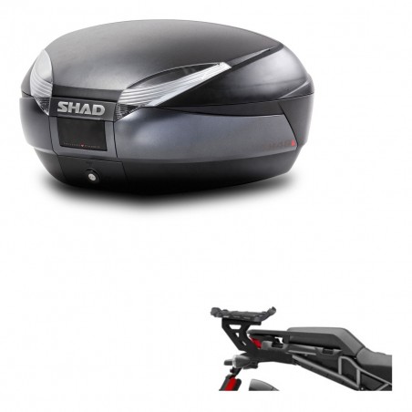 SHAD Baul SH48 + soporte montaje DARK GREY PREMIUM KIT-445752
