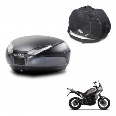 SHAD SH48 trunk + mounting bracket internal bag DARK GREY PREMIUM KIT-445762