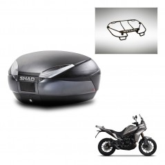 SHAD SH48 trunk + mounting bracket upper grill DARK GREY PREMIUM KIT-445764