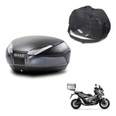 SHAD SH48 trunk + mounting bracket internal bag DARK GREY PREMIUM KIT-445770