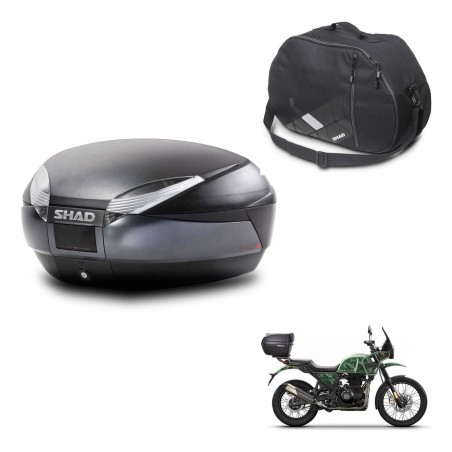 SHAD SH48 trunk + mounting bracket internal bag DARK GREY PREMIUM KIT-445794