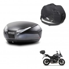 SHAD SH48 trunk + mounting bracket internal bag DARK GREY PREMIUM KIT-445810