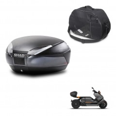 SHAD SH48 trunk + mounting bracket internal bag DARK GREY PREMIUM KIT-445834