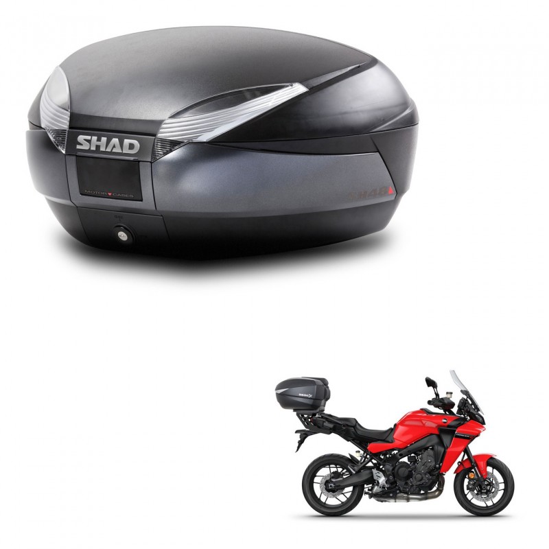 SHAD SH48 trunk + mounting bracket DARK GREY PREMIUM KIT-445840