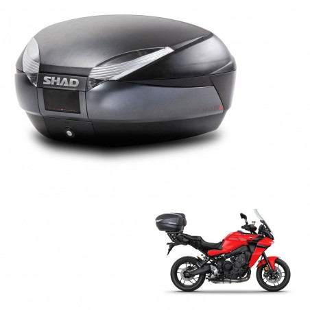 SHAD Baul SH48 + soporte montaje DARK GREY PREMIUM KIT-445840