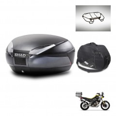 SHAD Baul SH48 + soporte montaje accesorios DARK GREY PREMIUM KIT-445862