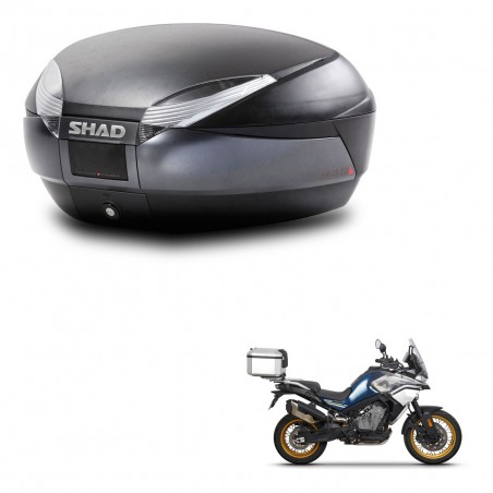 SHAD Baul SH48 + soporte montaje DARK GREY PREMIUM KIT-445880