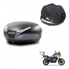 SHAD SH48 trunk + mounting bracket internal bag DARK GREY PREMIUM KIT-445882