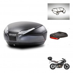 SHAD Baul SH48 + soporte montaje accesorios DARK GREY PREMIUM KIT-445917