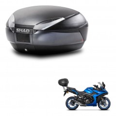 SHAD SH48 trunk + mounting bracket DARK GREY PREMIUM KIT-445920