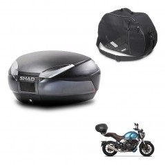 SHAD SH48 trunk + mounting bracket internal bag DARK GREY PREMIUM KIT-445930