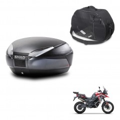 SHAD Baul SH48 + soporte montaje bolsa interna DARK GREY PREMIUM KIT-445938