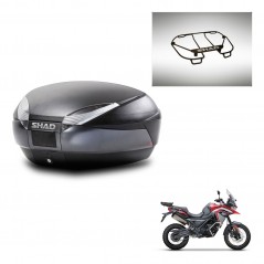 SHAD SH48 trunk + mounting bracket upper grill DARK GREY PREMIUM KIT-445940
