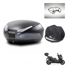 SHAD Baul SH48 + soporte montaje accesorios DARK GREY PREMIUM KIT-445958