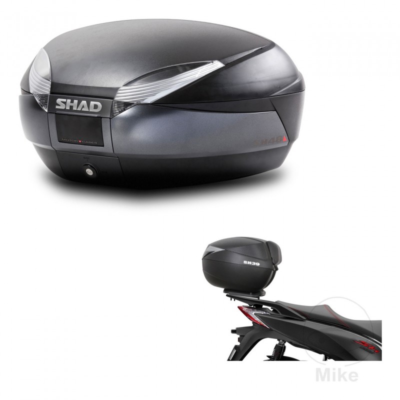 SHAD SH48 trunk + mounting bracket DARK GREY PREMIUM KIT-445976