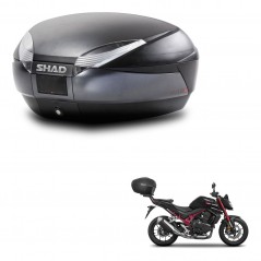 SHAD Baul SH48 + soporte montaje DARK GREY PREMIUM KIT-445992