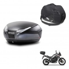 SHAD SH48 trunk + mounting bracket internal bag DARK GREY PREMIUM KIT-446002