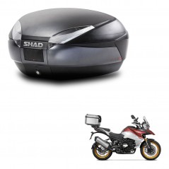 SHAD Baul SH48 + soporte montaje DARK GREY PREMIUM KIT-446032