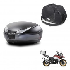 SHAD SH48 trunk + mounting bracket internal bag DARK GREY PREMIUM KIT-446034
