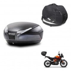 SHAD SH48 trunk + mounting bracket internal bag DARK GREY PREMIUM KIT-446106