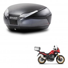 SHAD SH48 trunk + mounting bracket DARK GREY PREMIUM KIT-446112