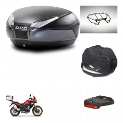 SHAD SH48 trunk + mounting bracket accessories DARK GREY PREMIUM KIT-446119