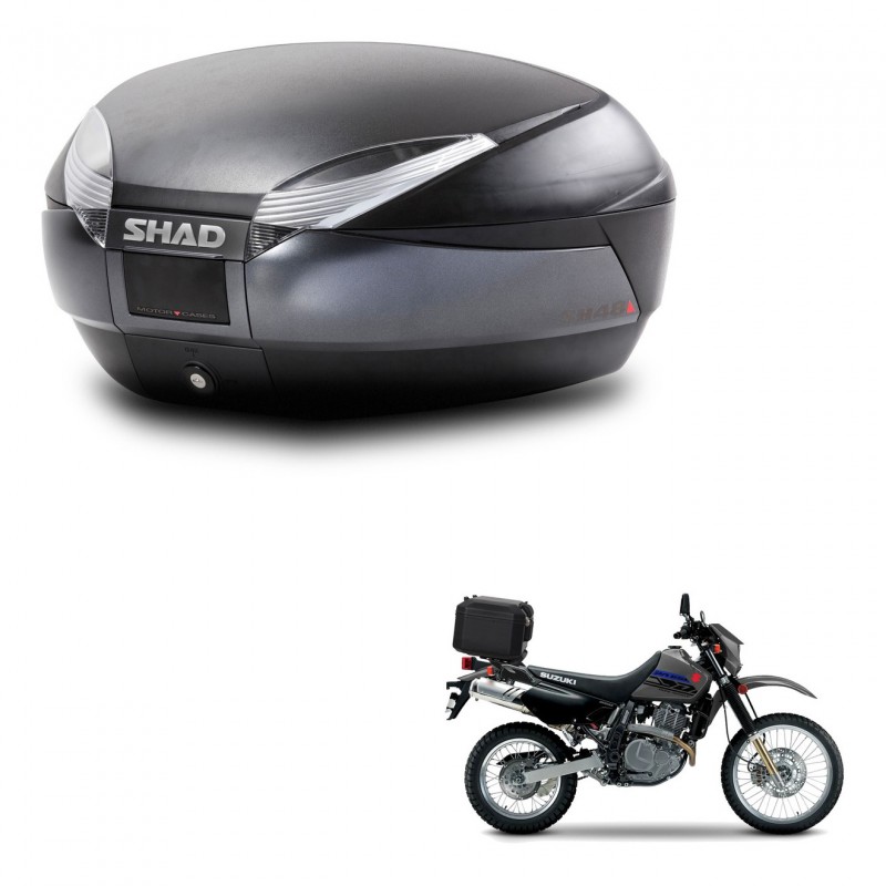 SHAD SH48 trunk + mounting bracket DARK GREY PREMIUM KIT-446120
