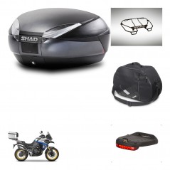 SHAD SH48 trunk + mounting bracket accessories DARK GREY PREMIUM KIT-446143