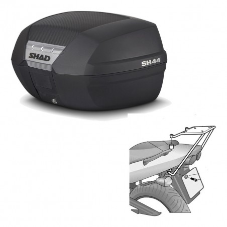 SHAD Baul SH44 + soporte montaje KIT-446169