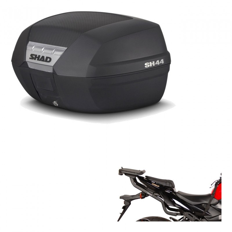 SHAD SH44 trunk + mounting bracket BAUL KIT-446182