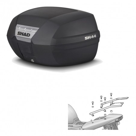 SHAD SH44 trunk + mounting bracket BAUL KIT-446197