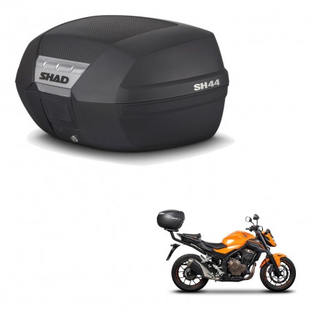 SHAD SH44 trunk + mounting bracket BAUL KIT-446228