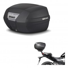 SHAD SH44 trunk + mounting bracket BAUL KIT-446235