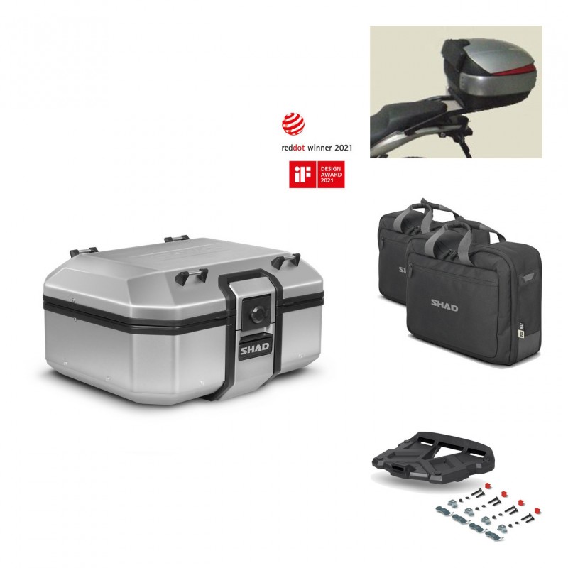 SHAD Rear trunk + grill mounting bracket accessories TR37 TERRA KIT-446616