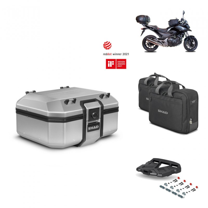 SHAD Rear trunk + grill mounting bracket accessories TR37 TERRA KIT-446887