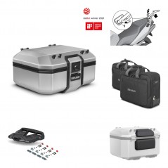 SHAD Baul trasero + parrilla soporte montaje accesorios TR37 TERRA KIT-446625