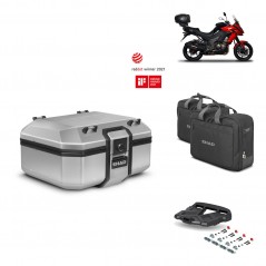 SHAD Baul trasero + parrilla soporte montaje accesorios TR37 TERRA KIT-446648